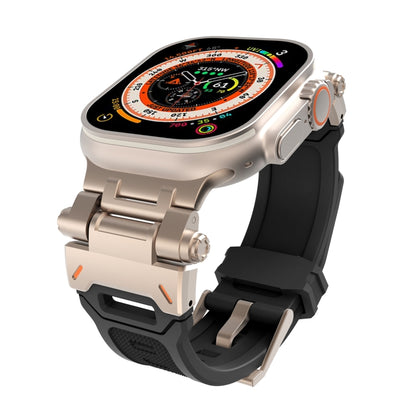 Stainless Steel Connector TPU Watch Band, For Apple Watch Series 2 42mm, For Apple Watch 42mm