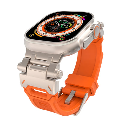 Stainless Steel Connector TPU Watch Band, For Apple Watch Series 2 42mm, For Apple Watch 42mm