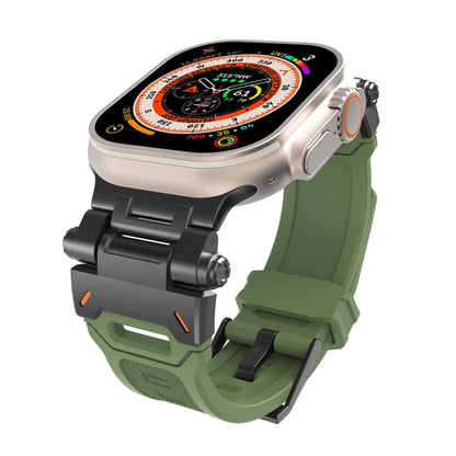 Stainless Steel Connector TPU Watch Band, For Apple Watch Series 2 42mm, For Apple Watch 42mm