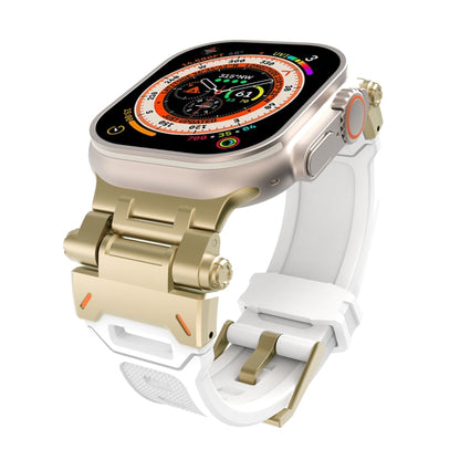 Stainless Steel Connector TPU Watch Band, For Apple Watch Series 2 42mm, For Apple Watch 42mm