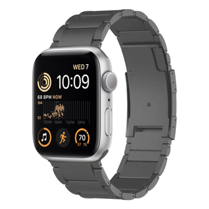 Titanium Metal Watch Band, For Apple Watch Series 10 46mm, For Apple Watch Series 10 42mm, For Apple Watch SE 2023 44mm, For Apple Watch SE 2023 40mm, For Apple Watch Ultra 2 49mm, For Apple Watch Series 9 45mm, For Apple Watch Series 9 41mm           ...
