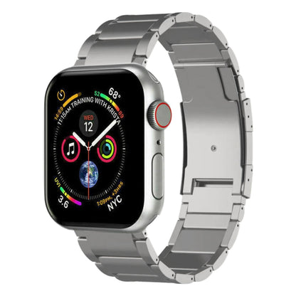 Titanium Metal Watch Band, For Apple Watch Series 7 41mm, For Apple Watch Series 7 45mm, For Apple Watch SE 40mm, For Apple Watch SE 44mm, For Apple Watch Series 6 40mm, For Apple Watch Series 6 44mm, For Apple Watch Series 5 44mm                      ...