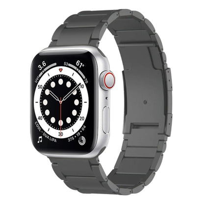 Titanium Metal Watch Band, For Apple Watch Series 7 41mm, For Apple Watch Series 7 45mm, For Apple Watch SE 40mm, For Apple Watch SE 44mm, For Apple Watch Series 6 40mm, For Apple Watch Series 6 44mm, For Apple Watch Series 5 44mm                      ...