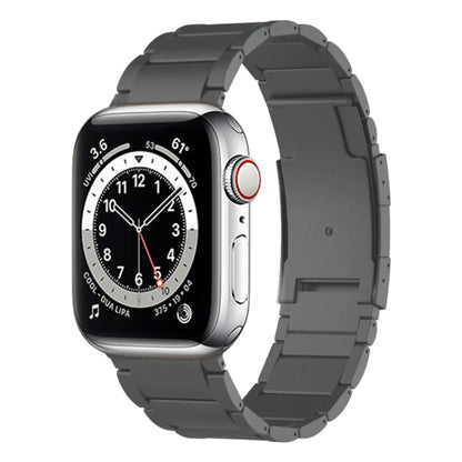 Titanium Metal Watch Band, For Apple Watch Series 7 41mm, For Apple Watch Series 7 45mm, For Apple Watch SE 40mm, For Apple Watch SE 44mm, For Apple Watch Series 6 40mm, For Apple Watch Series 6 44mm, For Apple Watch Series 5 44mm                      ...