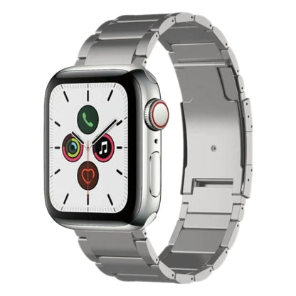 Titanium Metal Watch Band, For Apple Watch Series 7 41mm, For Apple Watch Series 7 45mm, For Apple Watch SE 40mm, For Apple Watch SE 44mm, For Apple Watch Series 6 40mm, For Apple Watch Series 6 44mm, For Apple Watch Series 5 44mm                      ...