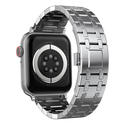 Modified Oak AP Titanium Alloy Watch Band, For Apple Watch SE 2023 44mm, For Apple Watch Ultra 2 49mm, For Apple Watch Series 9 45mm, For Apple Watch Ultra 49mm, For Apple Watch Series 8 45mm, For Apple Watch SE 2022 44mm, For Apple Watch Series 7 45mm...