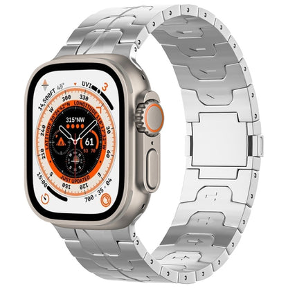 Magnetic Buckle Titanium Alloy Watch Band, For Apple Watch SE 2023 44mm, For Apple Watch Ultra 2 49mm, For Apple Watch Series 9 45mm, For Apple Watch Ultra 49mm, For Apple Watch Series 8 45mm, For Apple Watch SE 2022 44mm, For Apple Watch Series 7 45mm...