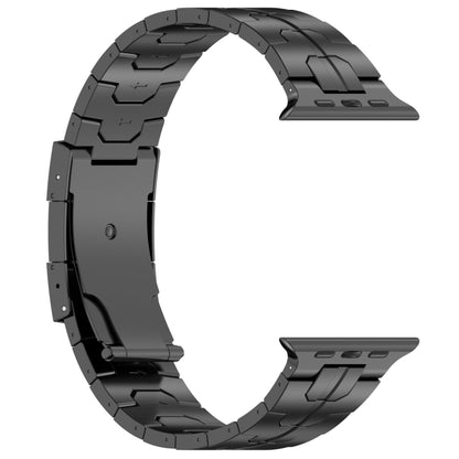 Turtle Buckle Titanium Alloy Watch Band, For Apple Watch Series 5 44mm, For Apple Watch Series 5 40mm, For Apple Watch Series 4 44mm, For Apple Watch Series 4 40mm, For Apple Watch Series 3 38mm, For Apple Watch Series 3 42mm