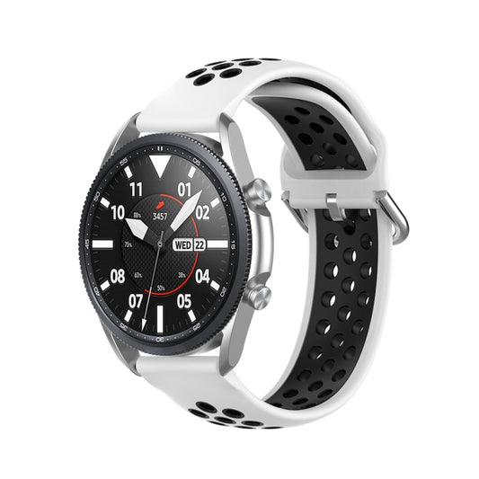 Silicone Sports Solid Color Strap, Size: Free Size 22mm, For Galaxy Watch 3 45mm