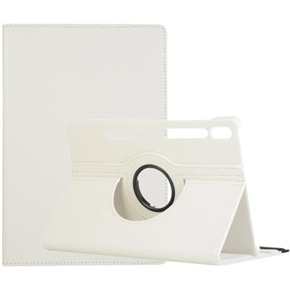 Litchi Texture Horizontal Flip 360 Degrees Rotation Leather Case with Holder, For Samsung Galaxy Tab S7 T870 (2020)