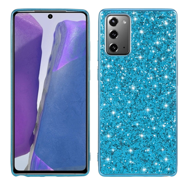 Glitter Powder Shockproof TPU Protective Case, For Xiaomi Redmi Note 9 / 10X 4G, For Xiaomi Note 10 Lite, For Samsung Galaxy Note 20, For Samsung Galaxy A21s, For Samsung Galaxy A41, For Samsung Galaxy A51 5G