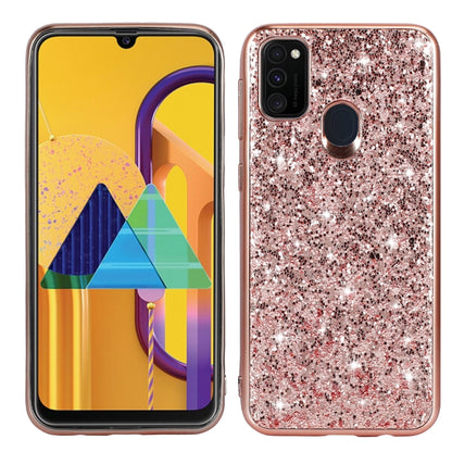Glitter Powder Shockproof TPU Protective Case, For Xiaomi Redmi Note 9 / 10X 4G, For Xiaomi Note 10 Lite, For Samsung Galaxy Note 20, For Samsung Galaxy A21s, For Samsung Galaxy A41, For Samsung Galaxy A51 5G