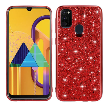 Glitter Powder Shockproof TPU Protective Case, For Xiaomi Redmi Note 9 / 10X 4G, For Xiaomi Note 10 Lite, For Samsung Galaxy Note 20, For Samsung Galaxy A21s, For Samsung Galaxy A41, For Samsung Galaxy A51 5G