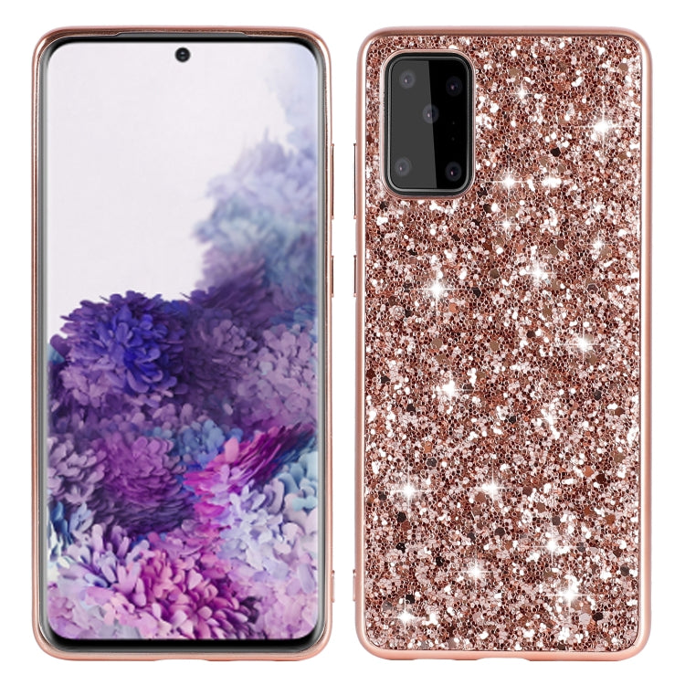 Glitter Powder Shockproof TPU Protective Case, For Xiaomi Redmi Note 9 / 10X 4G, For Xiaomi Note 10 Lite, For Samsung Galaxy Note 20, For Samsung Galaxy A21s, For Samsung Galaxy A41, For Samsung Galaxy A51 5G