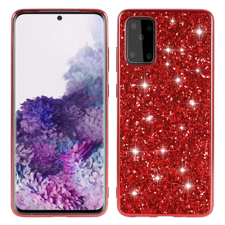 Glitter Powder Shockproof TPU Protective Case, For Xiaomi Redmi Note 9 / 10X 4G, For Xiaomi Note 10 Lite, For Samsung Galaxy Note 20, For Samsung Galaxy A21s, For Samsung Galaxy A41, For Samsung Galaxy A51 5G