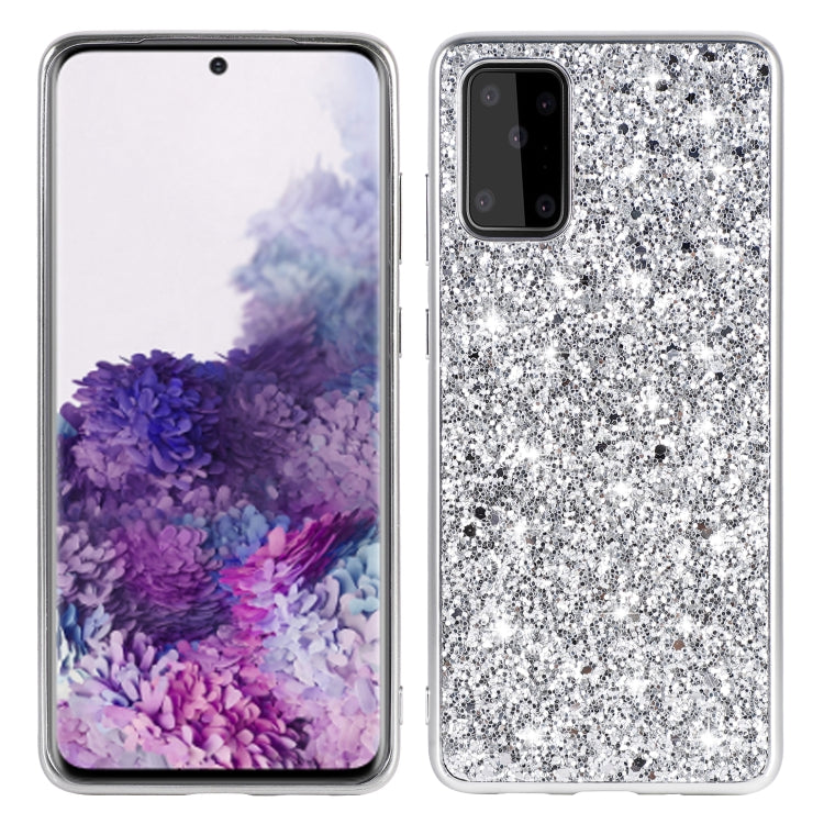 Glitter Powder Shockproof TPU Protective Case, For Xiaomi Redmi Note 9 / 10X 4G, For Xiaomi Note 10 Lite, For Samsung Galaxy Note 20, For Samsung Galaxy A21s, For Samsung Galaxy A41, For Samsung Galaxy A51 5G