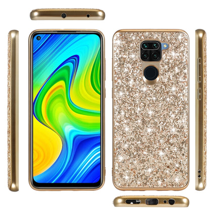 Glitter Powder Shockproof TPU Protective Case, For Xiaomi Redmi Note 9 / 10X 4G, For Xiaomi Note 10 Lite, For Samsung Galaxy Note 20, For Samsung Galaxy A21s, For Samsung Galaxy A41, For Samsung Galaxy A51 5G