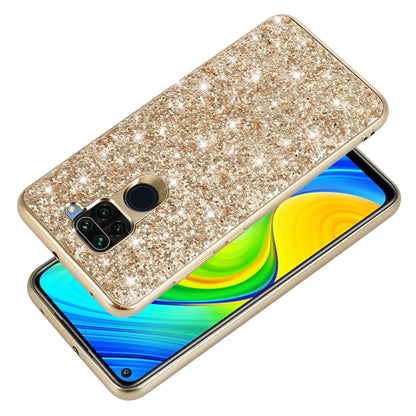 Glitter Powder Shockproof TPU Protective Case, For Xiaomi Redmi Note 9 / 10X 4G, For Xiaomi Note 10 Lite, For Samsung Galaxy Note 20, For Samsung Galaxy A21s, For Samsung Galaxy A41, For Samsung Galaxy A51 5G