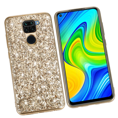 Glitter Powder Shockproof TPU Protective Case, For Xiaomi Redmi Note 9 / 10X 4G, For Xiaomi Note 10 Lite, For Samsung Galaxy Note 20, For Samsung Galaxy A21s, For Samsung Galaxy A41, For Samsung Galaxy A51 5G
