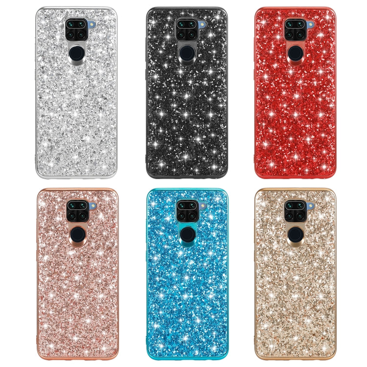 Glitter Powder Shockproof TPU Protective Case, For Xiaomi Redmi Note 9 / 10X 4G, For Xiaomi Note 10 Lite, For Samsung Galaxy Note 20, For Samsung Galaxy A21s, For Samsung Galaxy A41, For Samsung Galaxy A51 5G