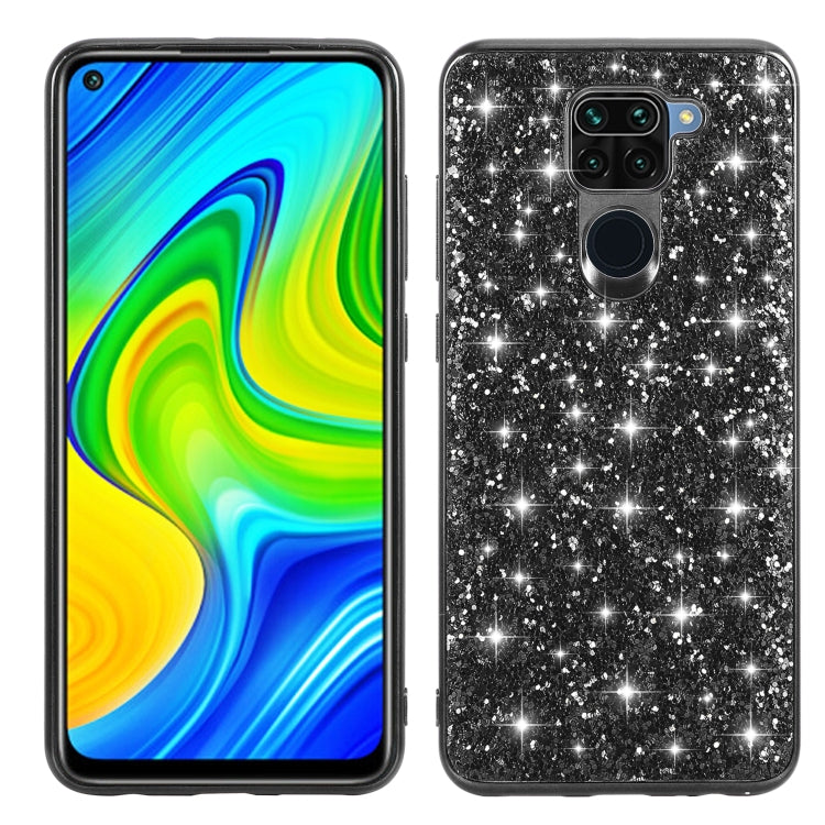 Glitter Powder Shockproof TPU Protective Case, For Xiaomi Redmi Note 9 / 10X 4G, For Xiaomi Note 10 Lite, For Samsung Galaxy Note 20, For Samsung Galaxy A21s, For Samsung Galaxy A41, For Samsung Galaxy A51 5G