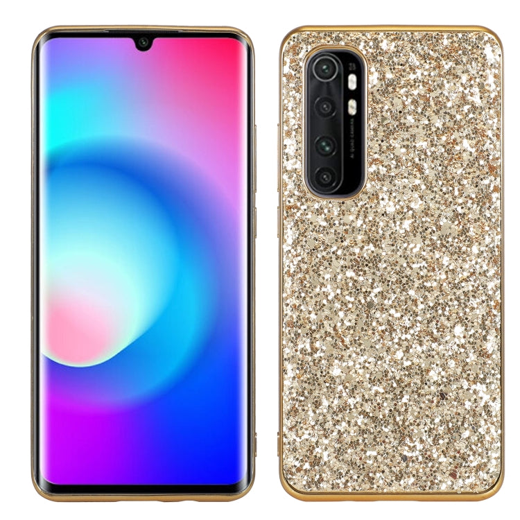 Glitter Powder Shockproof TPU Protective Case, For Xiaomi Redmi Note 9 / 10X 4G, For Xiaomi Note 10 Lite, For Samsung Galaxy Note 20, For Samsung Galaxy A21s, For Samsung Galaxy A41, For Samsung Galaxy A51 5G