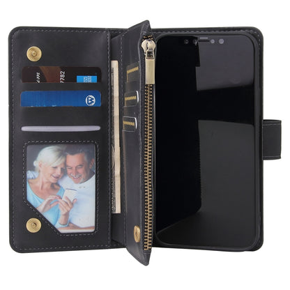 Multifunctional Retro Frosted Horizontal Flip Leather Case with Card Slot & Holder & Zipper Wallet & Photo Frame & Lanyard, For iPhone 12 Pro Max, For iPhone 12 / 12 Pro, For iPhone 12 mini, For Samsung Galaxy A11, For Samsung Galaxy A21s              ...