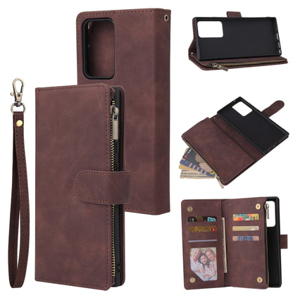 Multifunctional Retro Frosted Horizontal Flip Leather Case with Card Slot & Holder & Zipper Wallet & Photo Frame & Lanyard, For iPhone 12 Pro Max, For iPhone 12 / 12 Pro, For iPhone 12 mini, For Samsung Galaxy A11, For Samsung Galaxy A21s              ...