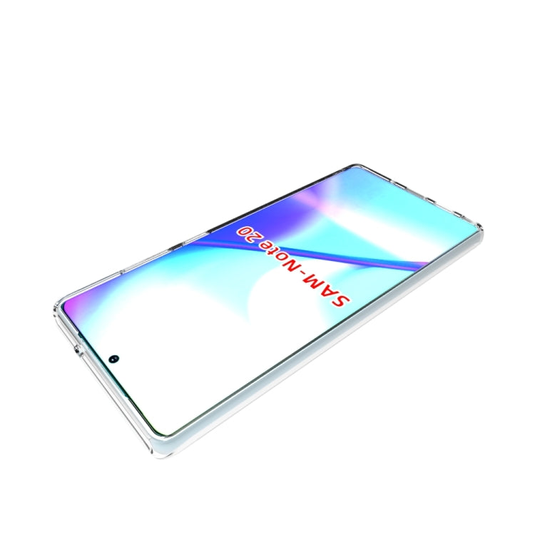Glossy Transparent Protective Case, For Samsung Galaxy Note20 Ultra, For Samsung Galaxy Note20