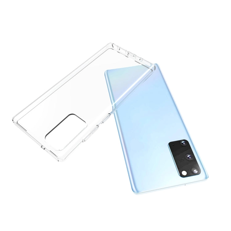 Glossy Transparent Protective Case, For Samsung Galaxy Note20 Ultra, For Samsung Galaxy Note20