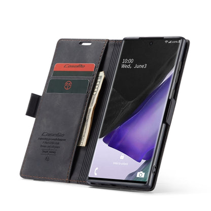 CaseMe Multifunctional Horizontal Flip Leather Case, with Card Slot & Holder & Wallet, For Samsung Galaxy Note20, For Samsung Galaxy Note20 Ultra