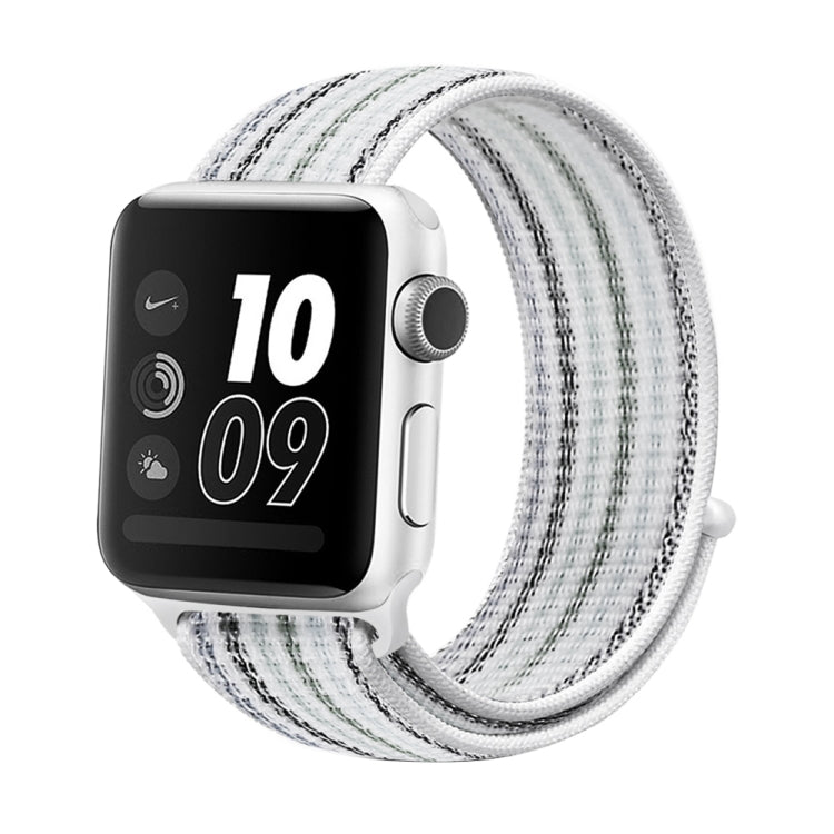 Nylon Loop Watchband, For Apple Watch Series 8&7 41mm / SE 2&6&SE&5&4 40mm / 3&2&1 38mm, For Apple Watch Ultra 49mm / Series 8&7 45mm / SE 2&6&SE&5&4 44mm / 3&2&1 42mm