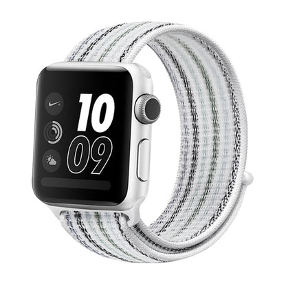 Nylon Loop Watchband, For Apple Watch Series 8&7 41mm / SE 2&6&SE&5&4 40mm / 3&2&1 38mm, For Apple Watch Ultra 49mm / Series 8&7 45mm / SE 2&6&SE&5&4 44mm / 3&2&1 42mm