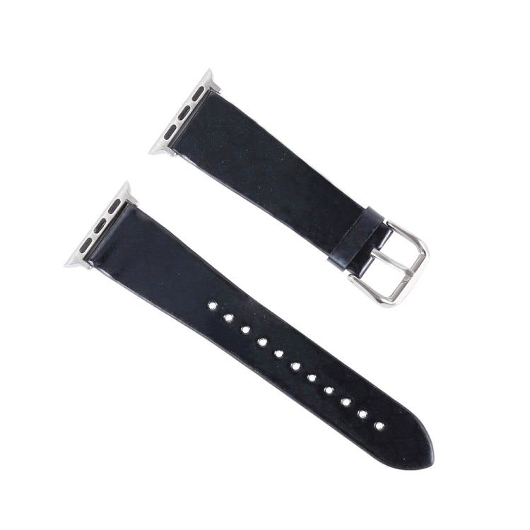 Discolor Glitter Fish Scale Texture Replacement Strap Watchband, For Apple Watch 5 & 4 40mm / 3 & 2 & 1 38mm, For Apple Watch 5 & 4 44mm / 3 & 2 & 1 42mm