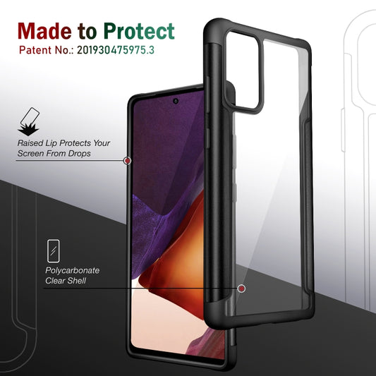 Iron Man Series Metal PC + TPU Protective Case, For Samsung Galaxy Note20