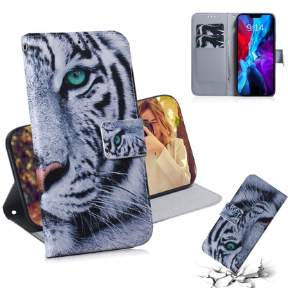 Coloured Drawing Horizontal Flip Leather Case, with Holder & Card Slots & Wallet, For iPhone 12 mini, For iPhone 12 / 12 Pro, For iPhone 12 Pro Max, For LG K41S