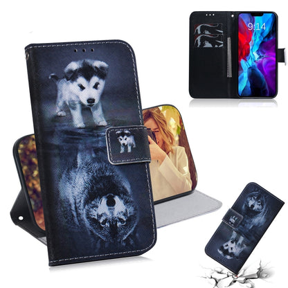 Coloured Drawing Horizontal Flip Leather Case, with Holder & Card Slots & Wallet, For iPhone 12 mini, For iPhone 12 / 12 Pro, For iPhone 12 Pro Max, For LG K41S