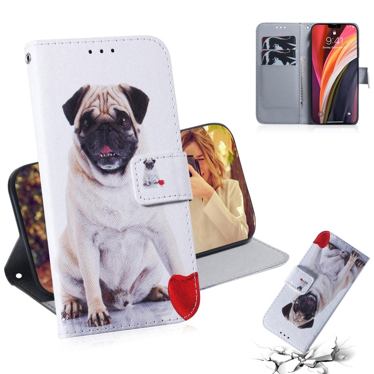 Coloured Drawing Horizontal Flip Leather Case, with Holder & Card Slots & Wallet, For iPhone 12 mini, For iPhone 12 / 12 Pro, For iPhone 12 Pro Max, For LG K41S