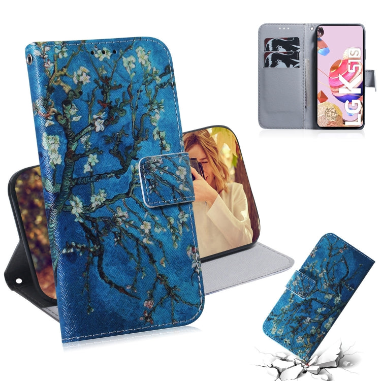 Coloured Drawing Horizontal Flip Leather Case, with Holder & Card Slots & Wallet, For iPhone 12 mini, For iPhone 12 / 12 Pro, For iPhone 12 Pro Max, For LG K41S