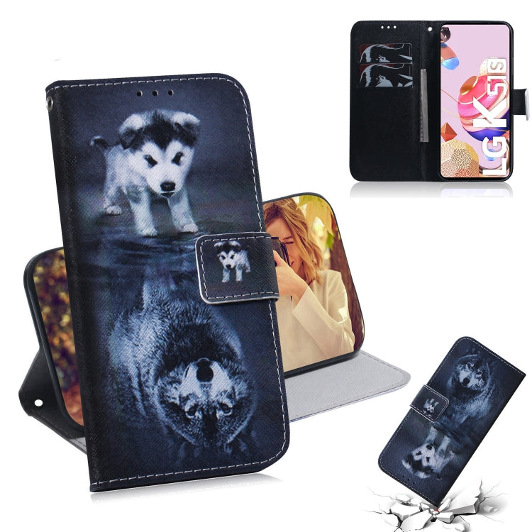 Coloured Drawing Horizontal Flip Leather Case, with Holder & Card Slots & Wallet, For LG K51S, For LG K61, For Xiaomi Redmi 9A, For Xiaomi Redmi 9C