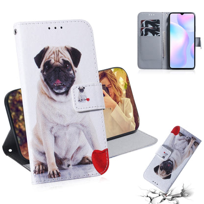 Coloured Drawing Horizontal Flip Leather Case, with Holder & Card Slots & Wallet, For LG K51S, For LG K61, For Xiaomi Redmi 9A, For Xiaomi Redmi 9C