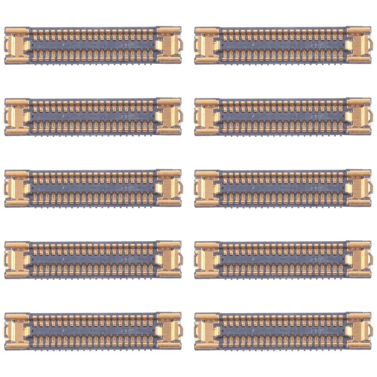 10pcs Motherboard LCD Display FPC Connector, For Samsung Galaxy A25 SM-A256B, For Samsung Galaxy A15 5G SM-A156B, For Samsung Galaxy S24 Ultra SM-S928B, For Samsung Galaxy S24+ SM-S926B, For Samsung Galaxy S24 SM-S921B, For Samsung Galaxy A15 S-A155F  ...