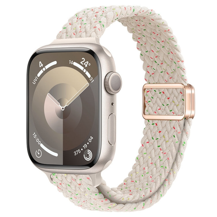 Slim Magnetic Buckle Nylon Braided Watch Band, For Apple Watch Series 4 44mm, For Apple Watch Series 4 40mm