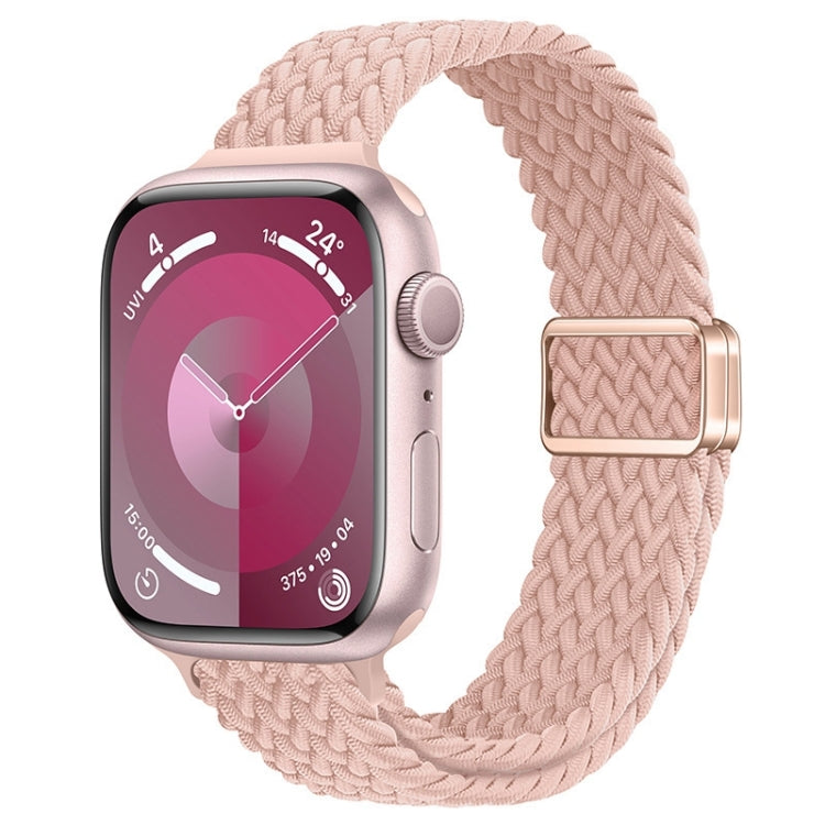 Slim Magnetic Buckle Nylon Braided Watch Band, For Apple Watch Series 3 38mm, For Apple Watch Series 3 42mm