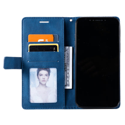 Skin Feel Splicing Horizontal Flip Leather Case with Holder & Card Slots & Wallet & Photo Frame, For iPhone 12 Pro Max, For iPhone 12 / 12 Pro, For iPhone 12 mini, For iPhone XR, For iPhone XS Max