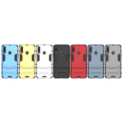 For Samsung Galaxy A20s PC + TPU Shockproof Case with Holder