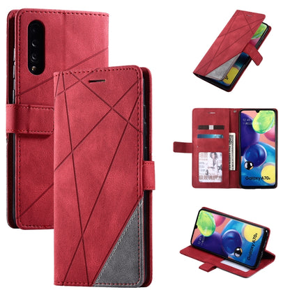 Skin Feel Splicing Horizontal Flip Leather Case with Holder & Card Slots & Wallet & Photo Frame, For Samsung Galaxy A20s, For Samsung Galaxy A70s, For Samsung Galaxy Note 8, For Samsung Galaxy A21s, For Samsung Galaxy Note20 Ultra                      ...