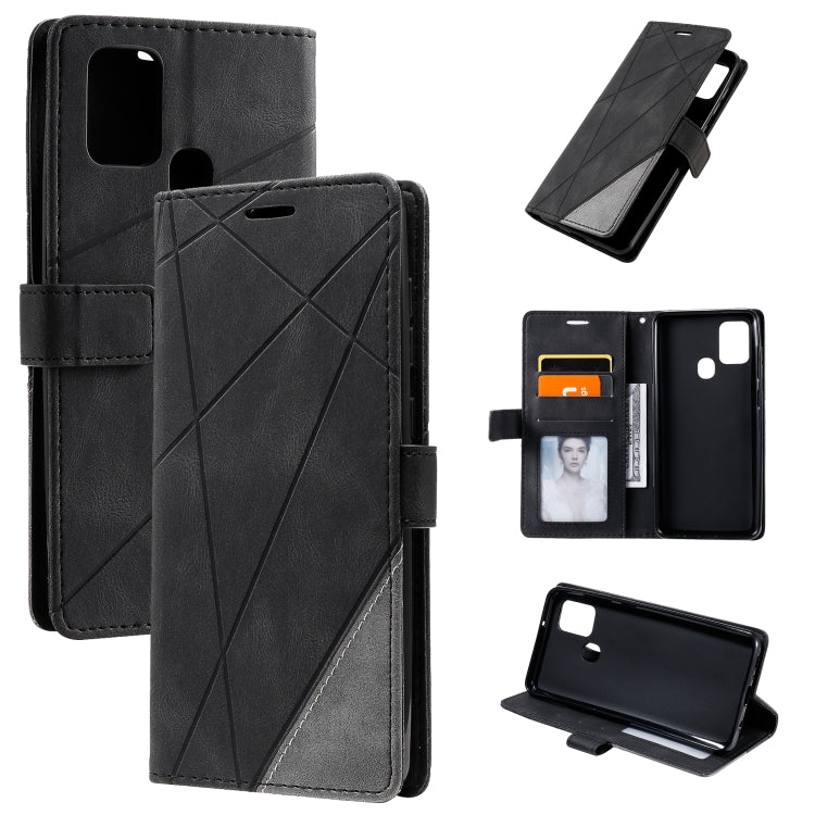 Skin Feel Splicing Horizontal Flip Leather Case with Holder & Card Slots & Wallet & Photo Frame, For Samsung Galaxy A20s, For Samsung Galaxy A70s, For Samsung Galaxy Note 8, For Samsung Galaxy A21s, For Samsung Galaxy Note20 Ultra                      ...