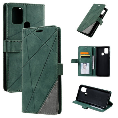 Skin Feel Splicing Horizontal Flip Leather Case with Holder & Card Slots & Wallet & Photo Frame, For Samsung Galaxy A20s, For Samsung Galaxy A70s, For Samsung Galaxy Note 8, For Samsung Galaxy A21s, For Samsung Galaxy Note20 Ultra                      ...