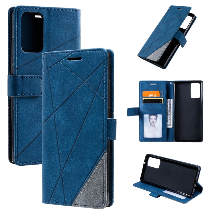 Skin Feel Splicing Horizontal Flip Leather Case with Holder & Card Slots & Wallet & Photo Frame, For Samsung Galaxy A20s, For Samsung Galaxy A70s, For Samsung Galaxy Note 8, For Samsung Galaxy A21s, For Samsung Galaxy Note20 Ultra                      ...